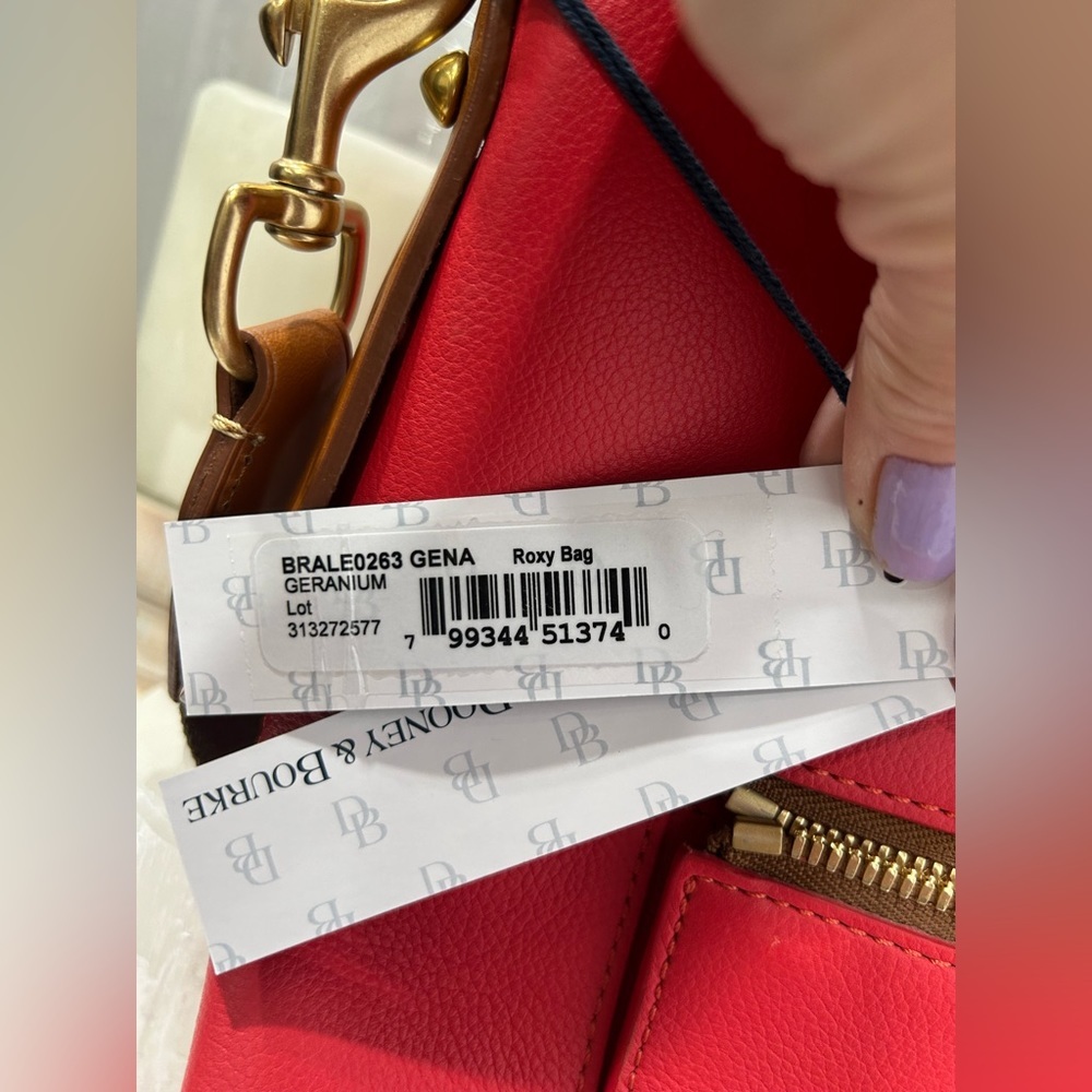 Dooney & Bourke Raleigh Roxy Large Geranium bag - Picture 10 of 10